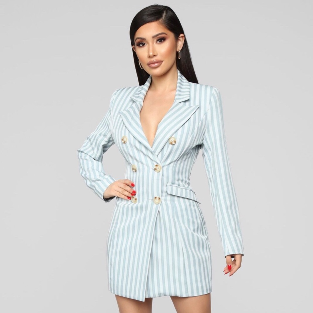 NWT Fashion Nova Blazer Dress